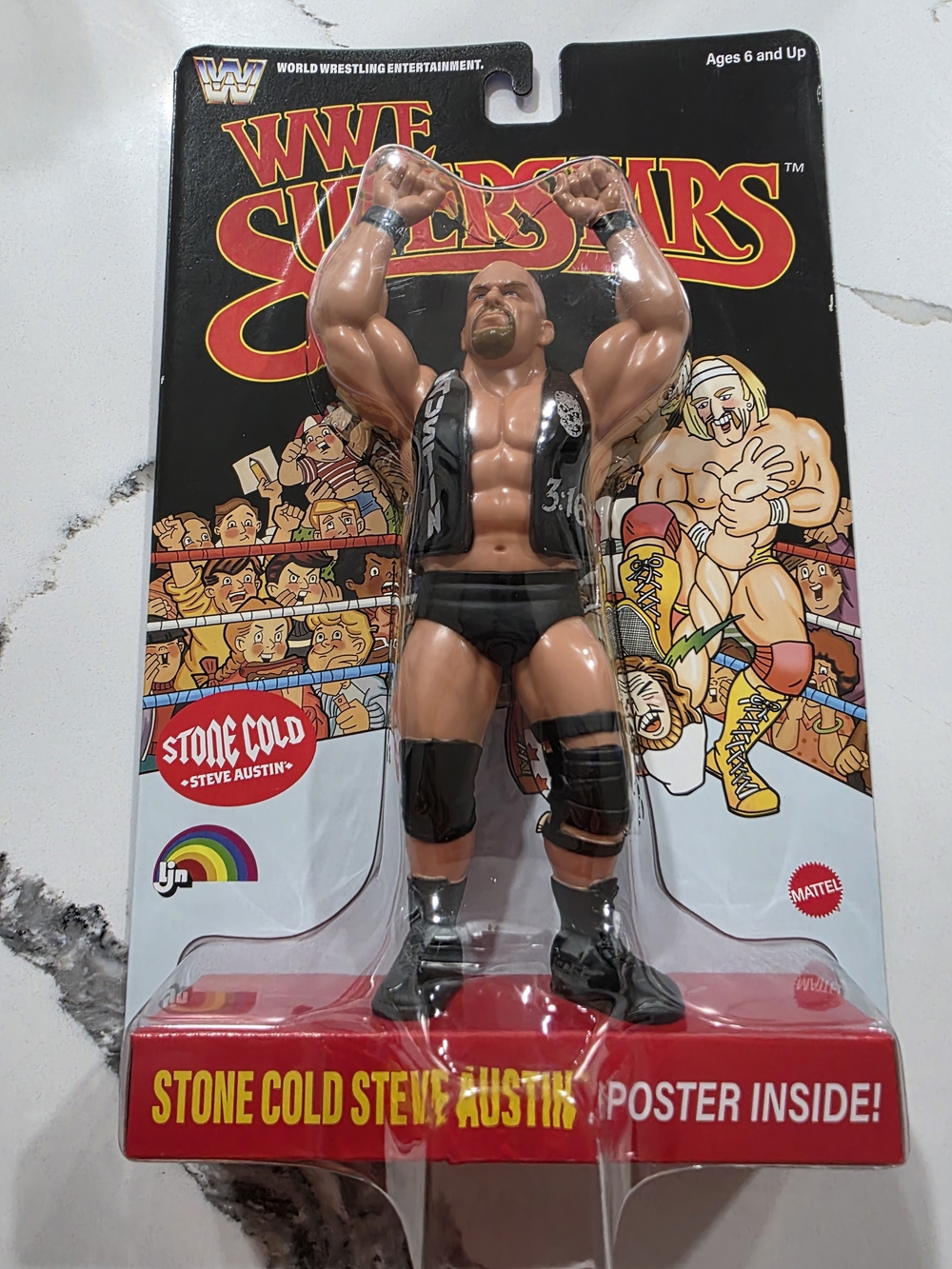 WWE Superstars Action Figure - Stone Cold Black Card